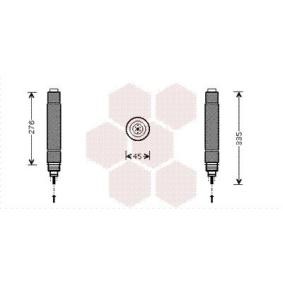 Achetez des Filtre déshydratant, climatisation VAN WEZEL 0900D204 à prix pour 52,28 €