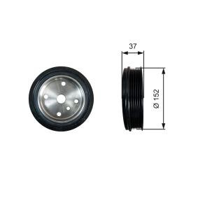 Achetez des Poulie damper (vilebrequin) GATES TVD1137 à prix pour 101,89 €