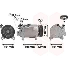 Acquista Compressore aria condizionata da VAN WEZEL 0600K566 a buon mercato per soli 471,96 €