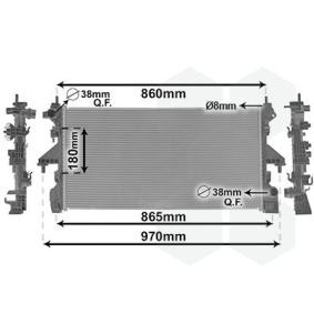 Achetez des Radiateur du moteur VAN WEZEL 09012705 à prix pour 197,92 €