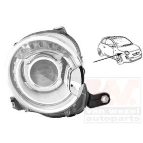 Comprar Faro delantero de VAN WEZEL 1604986M a bajo precio de 632,79 €