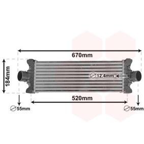 Köp Intercooler av VAN WEZEL 18014710 till det låga priset 1674,53 kr