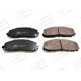 Achetez des Plaquettes de frein CHAMPION 573411CH à prix pour 43,26 €