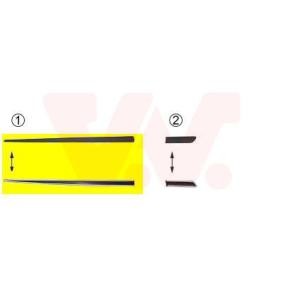 Comprar Listón embellecedor / protector, puerta de VAN WEZEL 1620428 a bajo precio de 33,94 €