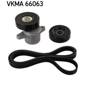 Achetez des Jeu de courroies trapézoïdales à nervures SKF VKMA 66063 à prix pour 127,93 €