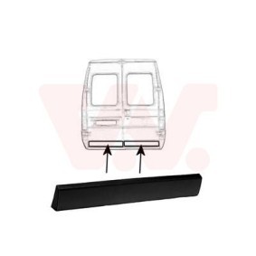 Comprar Listón embellecedor / protector, puerta de VAN WEZEL 1650432 a bajo precio de 33,33 €