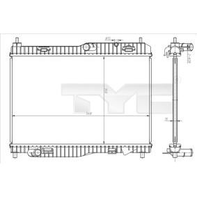Acquista Radiatore motore da TYC 710-0058 a buon mercato per soli 86,07 €