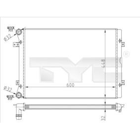 Acquista Radiatore motore da TYC 737-0067-R a buon mercato per soli 141,37 €