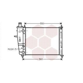 Acquista Radiatore motore da VAN WEZEL 17002160 a buon mercato per soli 129,31 €