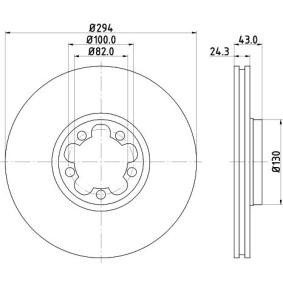 Bremsscheibe von MINTEX