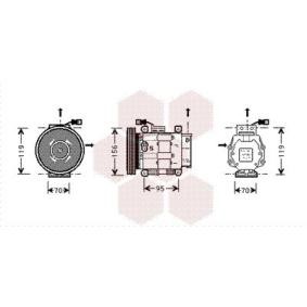 Acquista Compressore aria condizionata da VAN WEZEL 1700K031 a buon mercato per soli 1042,45 €