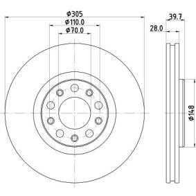 JEEP Bremsscheibe von MINTEX