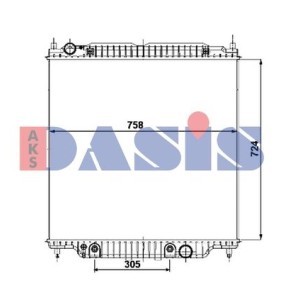 Comprar Depósito compensación, refrigerante de AKS DASIS 043030N a bajo precio de 35,82 €