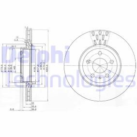 Comprar Disco de freno de DELPHI BG2512C a bajo precio de 76,58 €