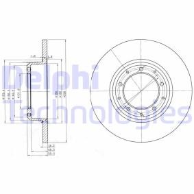 LAND ROVER Bremsscheibe von DELPHI