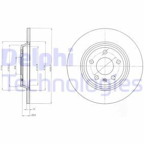 Compre Disco de travão da DELPHI BG4081C a um preço baixo por 41,77 €