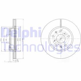 Bremsscheibe BG4093C für SUZUKI