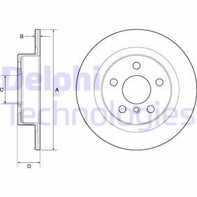 Compre Disco de travão da DELPHI BG4812C a um preço baixo por 38,23 €