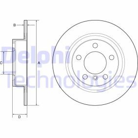 Compre Disco de travão da DELPHI BG4916C a um preço baixo por 44,64 €