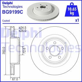 Compre Disco de travão da DELPHI BG9199C a um preço baixo por 62,61 €