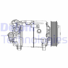 Köp AC-kompressor av DELPHI CS20500 till det låga priset 5262,12 kr