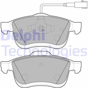Compre Pastilhas de travão da DELPHI LP3270 a um preço baixo por 41,13 €