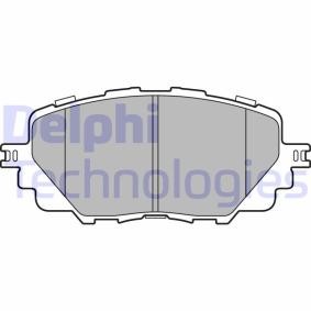 Compre Pastilhas de travão da DELPHI LP3284 a um preço baixo por 28,53 €