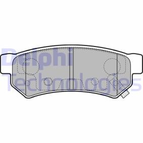 Compre Pastilhas de travão da DELPHI LP3305 a um preço baixo por 16,92 €