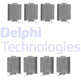 Comprar Kit de accesorios, pastillas de frenos de DELPHI LX0649 a bajo precio de 10,61 €