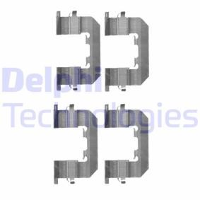 Comprar Kit de accesorios, pastillas de frenos de DELPHI LX0653 a bajo precio de 9,64 €