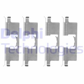 Compre Kit de acessórios, pastilhas de travão da DELPHI LX0659 a um preço baixo por 10,02 €