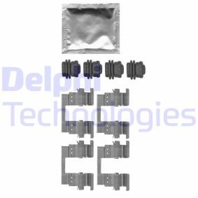 Kjøp Monteringssett, bremseklosser av DELPHI LX0666 til den lave prisen 265,74 NOK