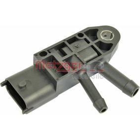 Compre Sensor, pressãodos gases de escape da METZGER 0906270 a um preço baixo por 68,64 €