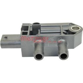 Compre Sensor, pressãodos gases de escape da METZGER 0906286 a um preço baixo por 37,15 €
