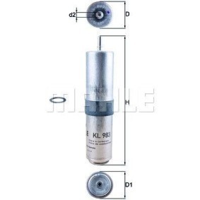 Köp Bränslefilter av MAGNETI MARELLI 154072405467 till det låga priset 588,76 kr