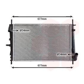 Acquista Radiatore motore da VAN WEZEL 18002338 a buon mercato per soli 128,88 €