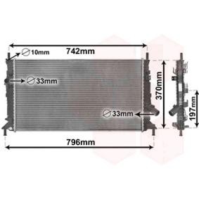 Acquista Radiatore motore da VAN WEZEL 18002370 a buon mercato per soli 95,57 €