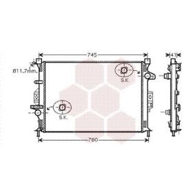 Acquista Radiatore motore da VAN WEZEL 18002424 a buon mercato per soli 111,02 €
