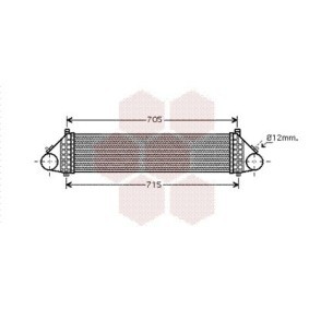 Kjøp Intercooler av VAN WEZEL 18004429 til den lave prisen 2580,26 NOK