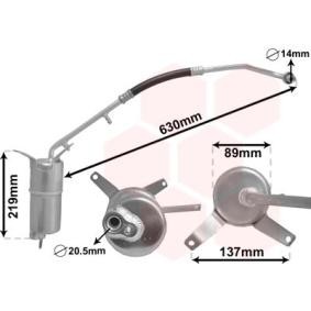 Achetez des Filtre déshydratant, climatisation VAN WEZEL 1800D111 à prix pour 84,43 €