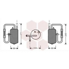 Achetez des Filtre déshydratant, climatisation VAN WEZEL 1800D349 à prix pour 132,46 €