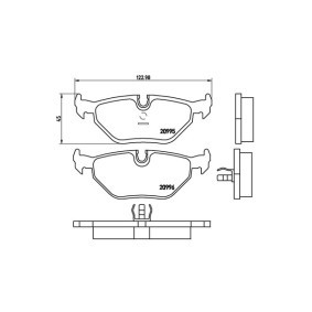 Acquista Kit pastiglie freni da MAGNETI MARELLI 363700406011 a buon mercato per soli 59,09 €