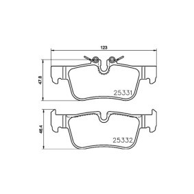 Köp Bromsbelägg av MAGNETI MARELLI 363700406094 till det låga priset 1215,94 kr