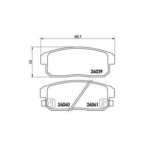 Köp Bromsbelägg av MAGNETI MARELLI 363700410005 till det låga priset 737,27 kr