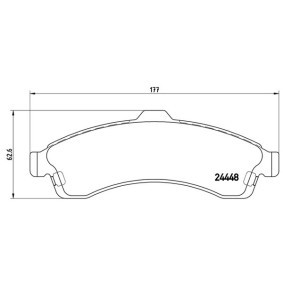 Köp Bromsbelägg av MAGNETI MARELLI 363700410009 till det låga priset 1261,67 kr