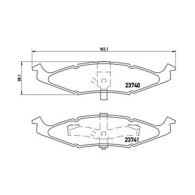 Köp Bromsbelägg av MAGNETI MARELLI 363700411009 till det låga priset 1298,07 kr