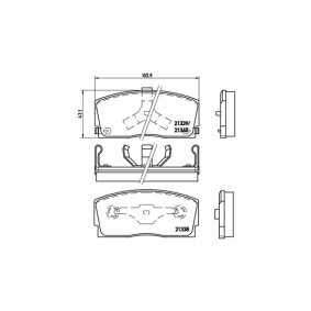 Acquista Kit pastiglie freni da MAGNETI MARELLI 363700416005 a buon mercato per soli 64,69 €