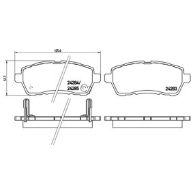 Acquista Kit pastiglie freni da MAGNETI MARELLI 363700416013 a buon mercato per soli 54,01 €