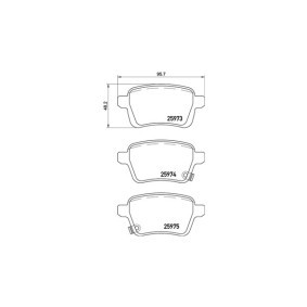 Achetez des Plaquettes de frein MAGNETI MARELLI 363700423156 à prix pour 97,52 €