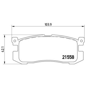 Köp Bromsbelägg av MAGNETI MARELLI 363700424025 till det låga priset 680,18 kr